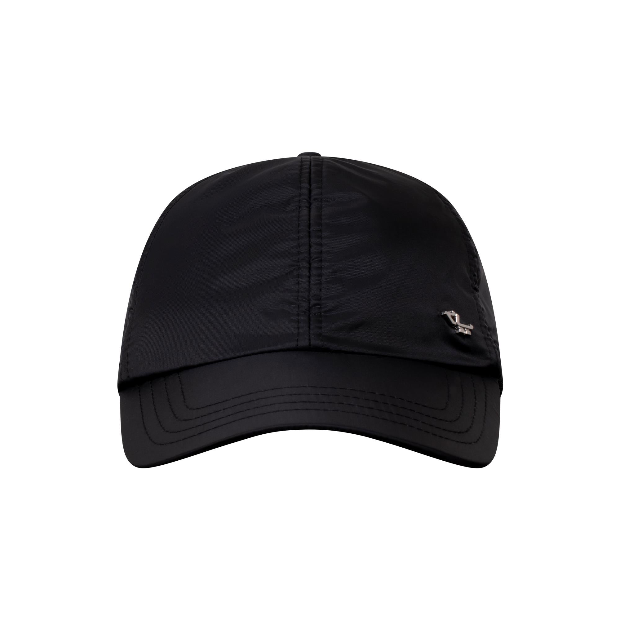 Rohnisch Padded Logo Ladies Golf Cap Black